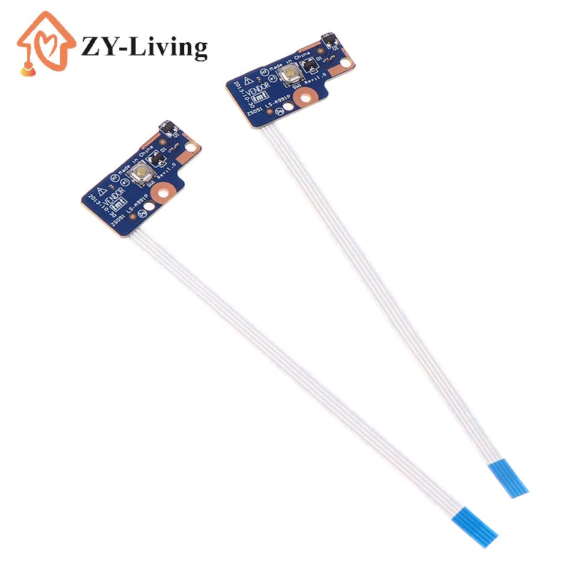 1/2pcs Laptop Repair ON/OFF Switch For HP 15-R 15-G 15-H 250 G3 15-R221TX Power Button Board With Flex Ribbon Cable Quake