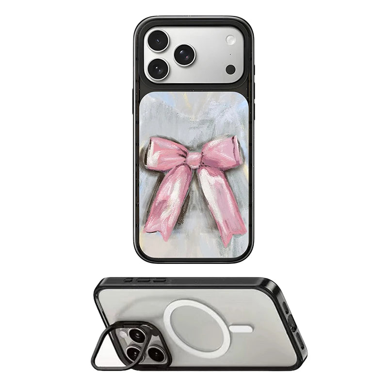 6092055 Impact Case - Mirror / Glaze Magnetic Cover: Compatible with IPhone 18 17 Pro Max 18Pro Quake stand (MagSafe) 2 for iPhone17 Pro Max
