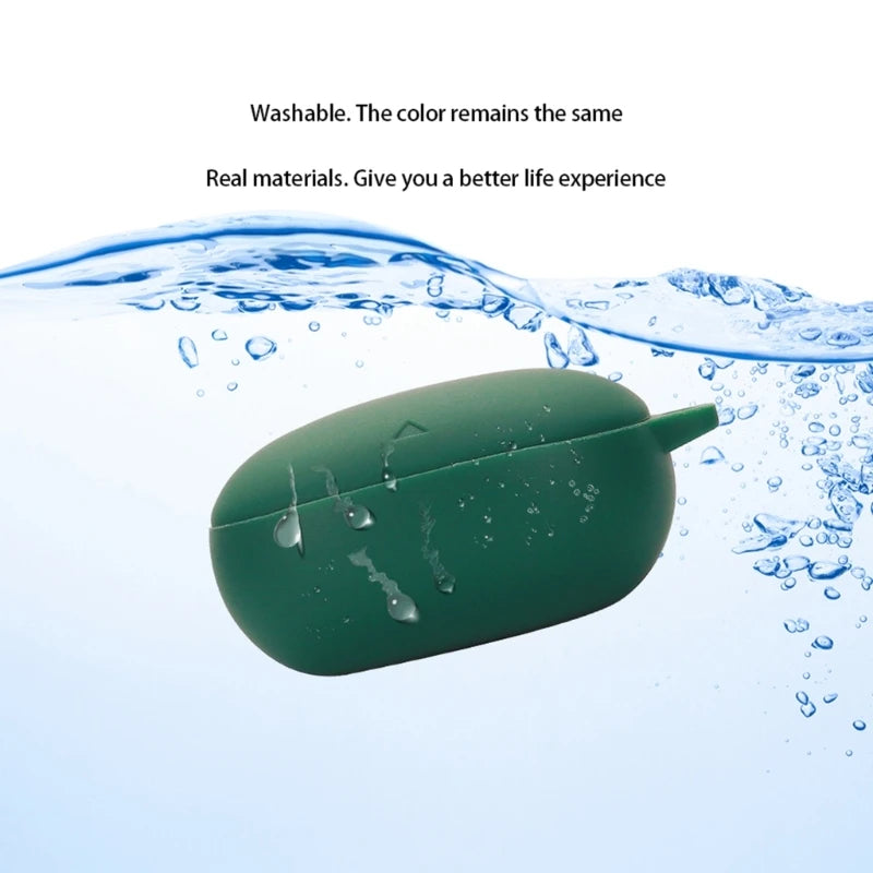 Headset Shockproof-Housing Skin-friendly Cover for Soundcore Liberty 4 Washable Shells Protect Non-slip Impact-resistant K1KF Quake