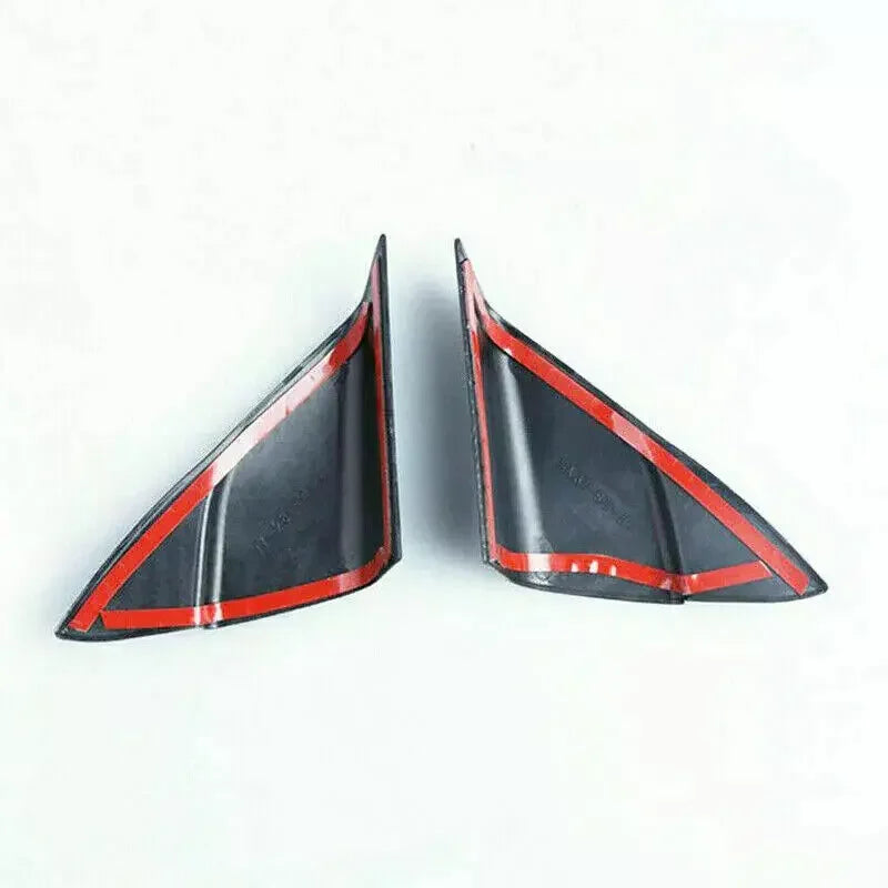 For Toyota Camry 2018 2019 2020 2021 2022 2023 Carbon Fiber Look Car Front Window Window A Pillar Triangle Cover Trim Sticker Quake