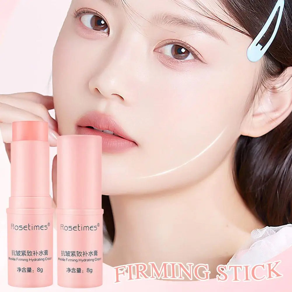 KAHI Moisturizing Wrinkle Bounce Multi Balm Stick Facial Collagen Cream Improve fine lines on neck and eyes, Quake