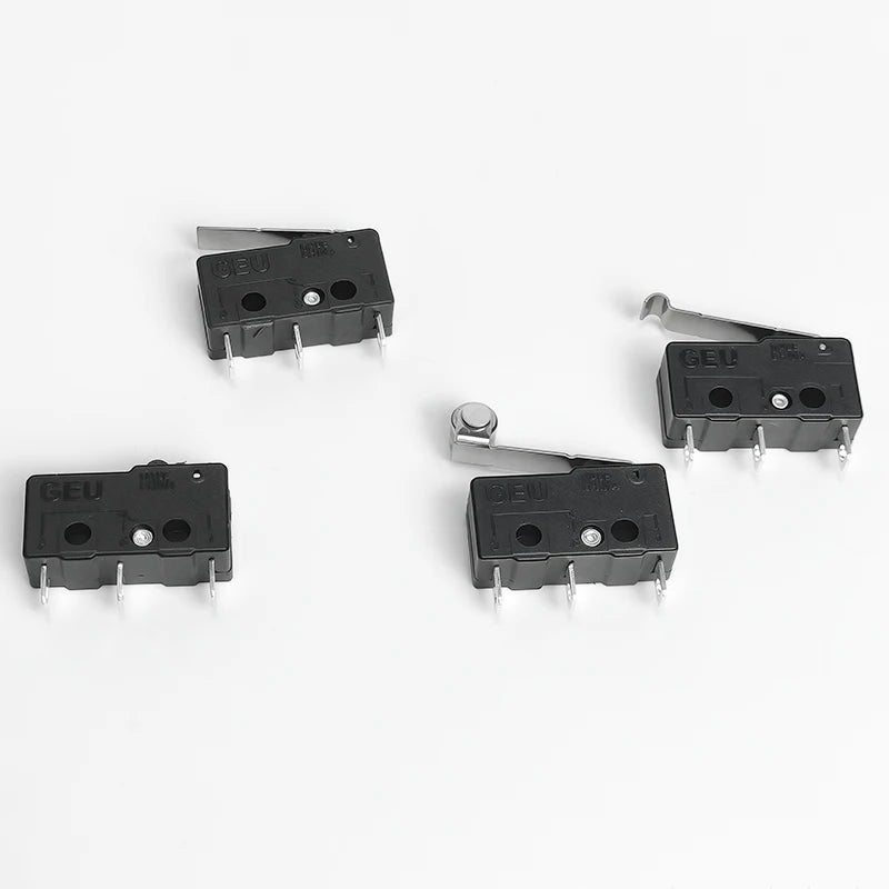 10/50/100PCS Micro Limit Switch with SPDT Snap Action Tact Switch on off Safe, Eco-Friendly for Home Appliance On/Off Control Quake