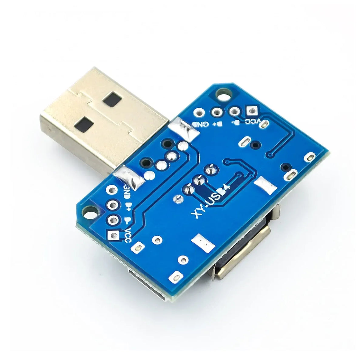 Connector to Type-c Micro USB Female 2.54-4P Transfer Test Board USB Adapter Plate XY-USB4 USB Head Switchboard Male Quake
