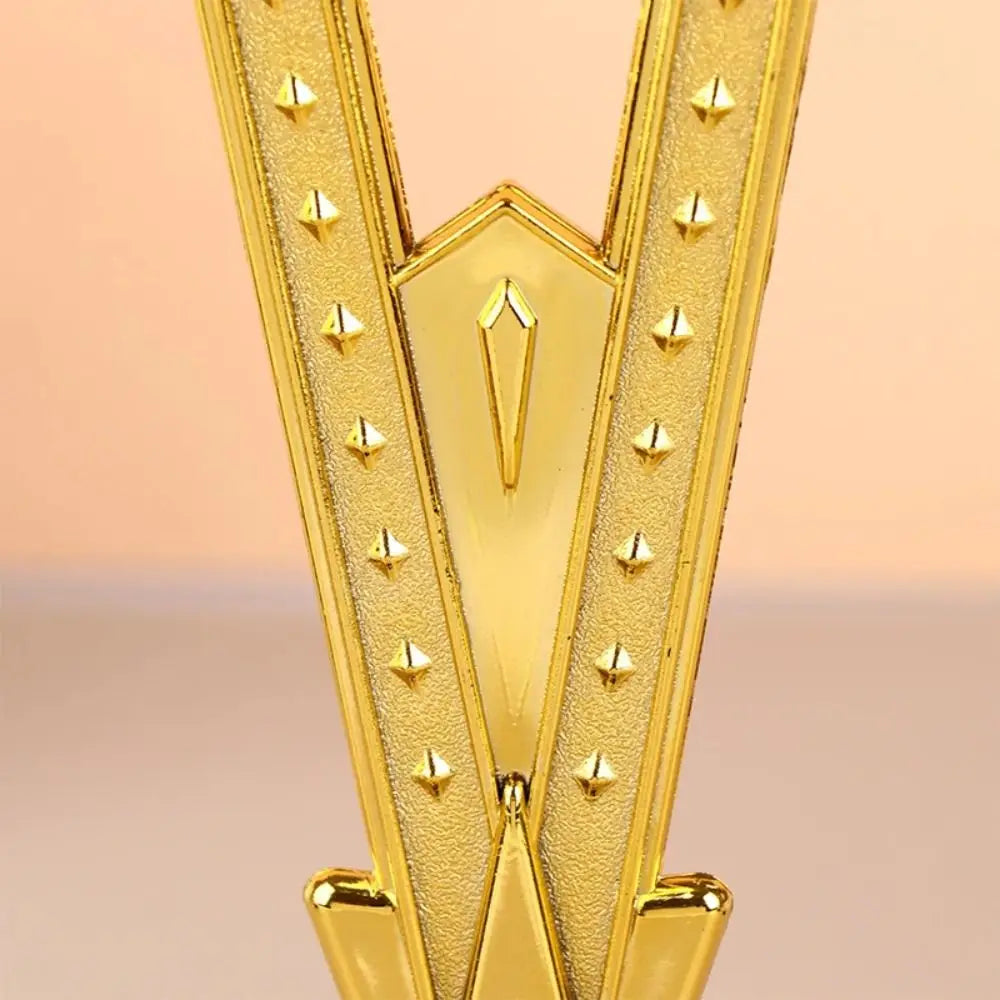 Golden Award Trophy Star Singing Dancing Competition Reward Prize Cup Craft Souvenirs School Rewarding Supply Quake