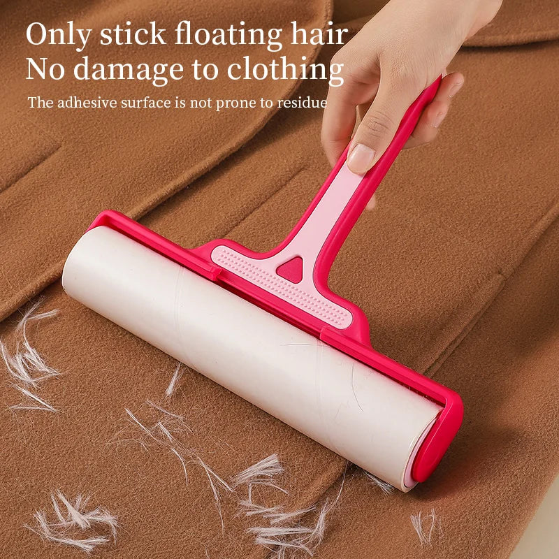 Sheets Pet Hair Remover Lint Roller - Sticky Tearable for Carpet/Sofa/Clothes, Efficient Cat/Dog Fur Cleaning Tool Kit Quake