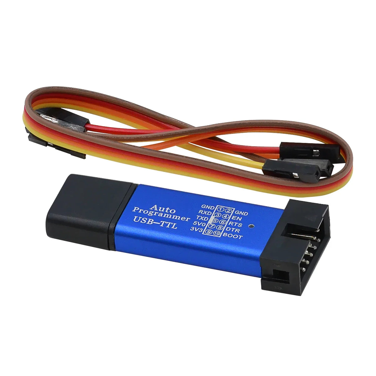 MCU -STC -51 Microcontroller Downloader Auto Programmer -3.3V 5V Universal / Dual Voltage USB to TTL DownLoad Cable Quake