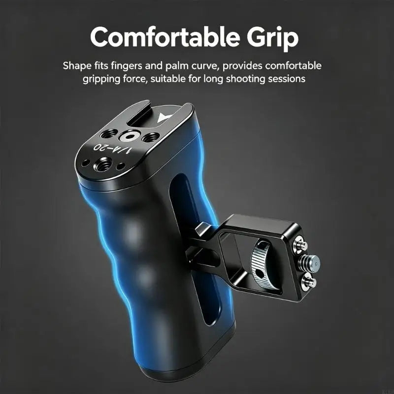 Handheld Camera Cage Grip with Mounting Holes for Video Cages Camera Handle K1KF Quake