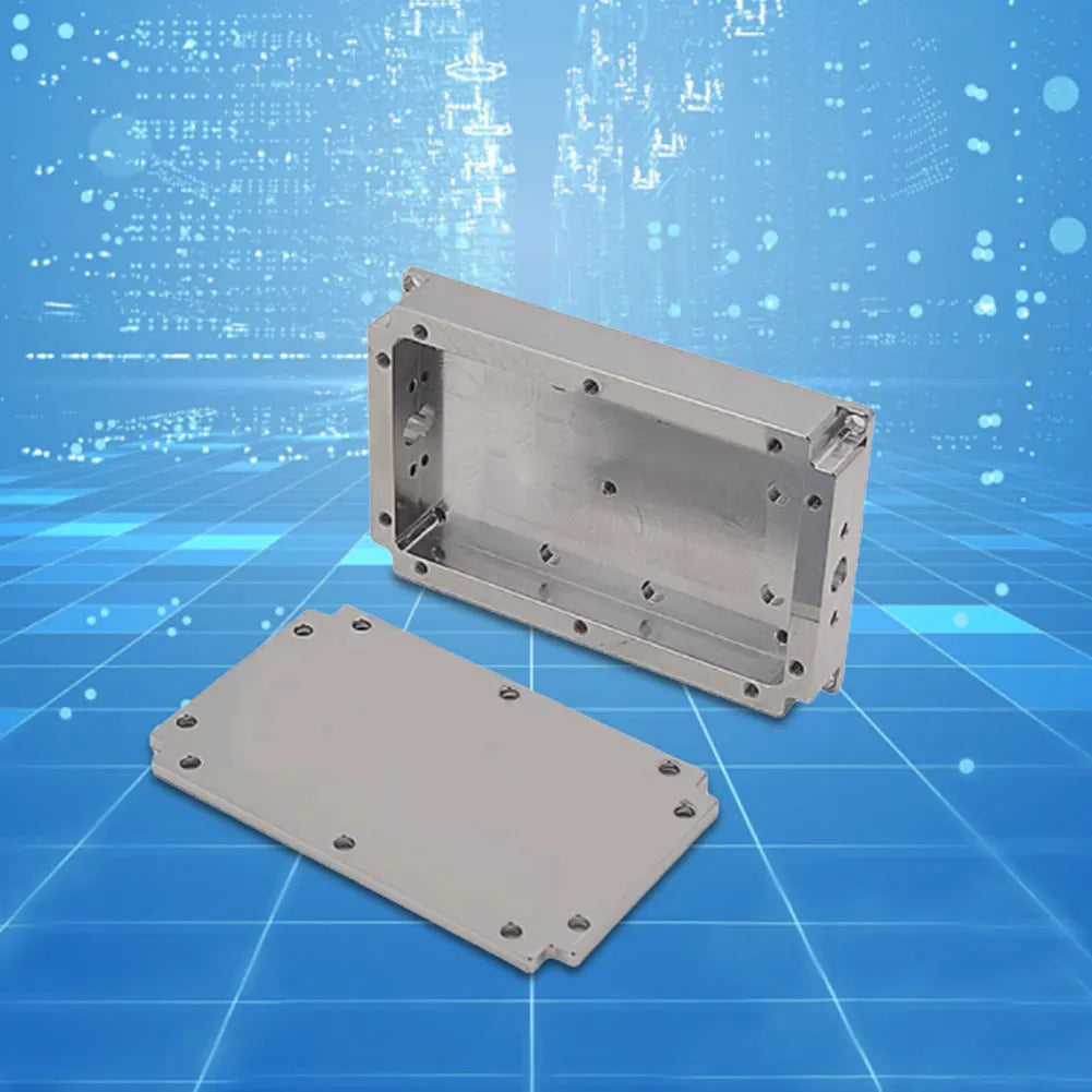 SMA-KFD46 RF Aluminum Box Microwave Shielding Box Amplifier Protective Shell for Effective Signal Protection＆Heat Dissipation Quake