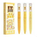 Pen Roller Ball Pen Fine Point Pen 0.5mm Tip Pens Gel Liquid Pens K1KF Quake Yellow CN