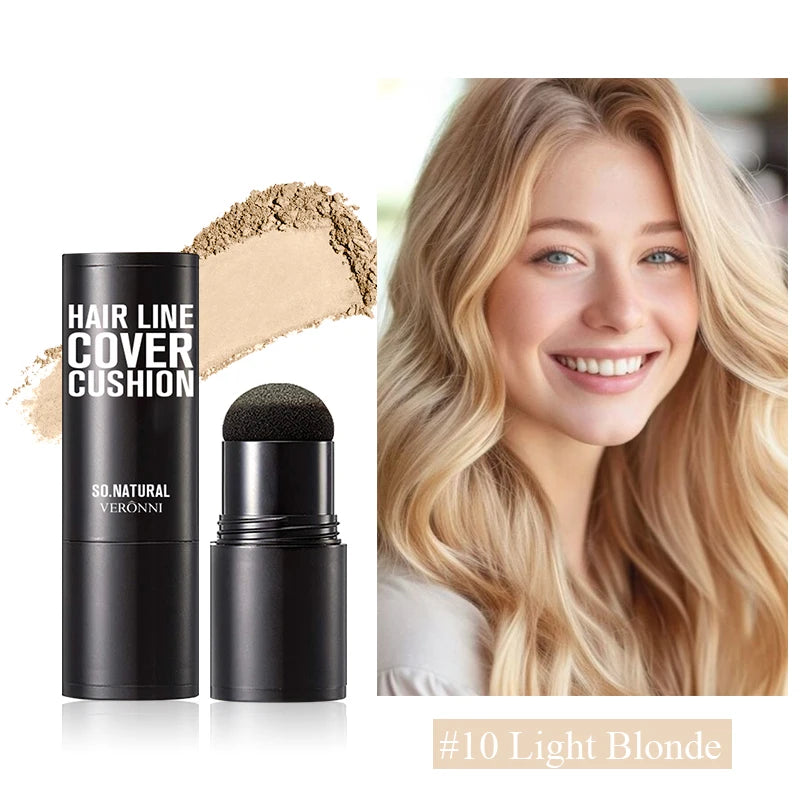 Instant Hairline Powder Fast Covering Hair Root Concealer Eyebrow and Beard Lines, and Long-lasting Wind and Sweat Resistant Quake 10