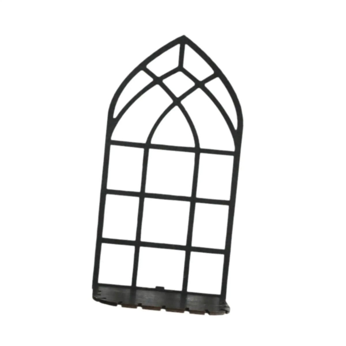 Window Candle Sconce Rustic Vintage Ornament Storage Rack Wall Shelf for Apartment Bedroom Bathroom Living Room Wall Decoration Quake Style A