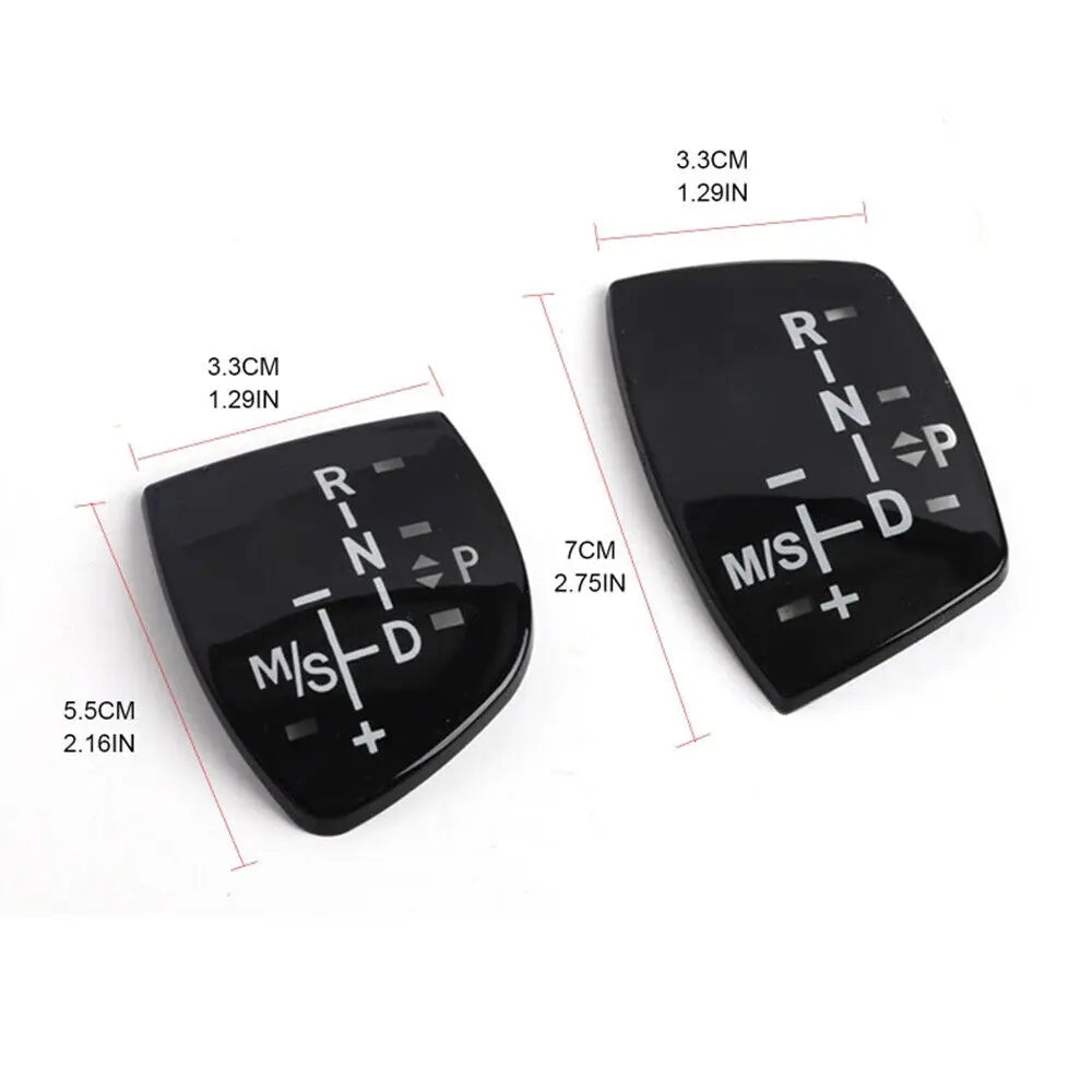For BMW X1 X3 X5 X6 M3 M5 F01 F10 F30 F35 F18 F16 LHD Car Gear Shift Knob Panel Trim Cover Button Sticker Auto Parts Accessories Quake