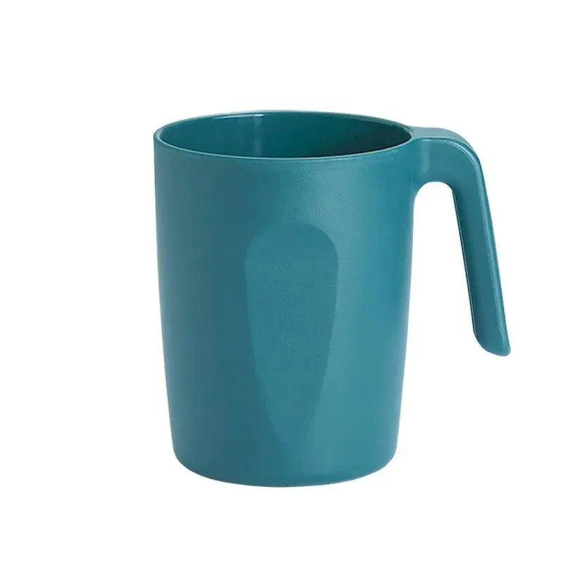 1Pcs Simple Household Thickened Mouthwash Cup, Tooth Cup and Plastic Brushing Cup Quake one size A6