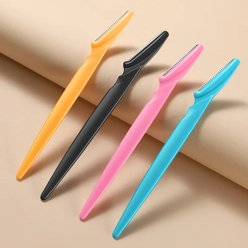 Travel Portable Eyebrow Trimmer Face Razor Face Hair Remover Tools Eyebrow Razor Instruments Cosmetic Beauty Pro Make Up Tools Quake