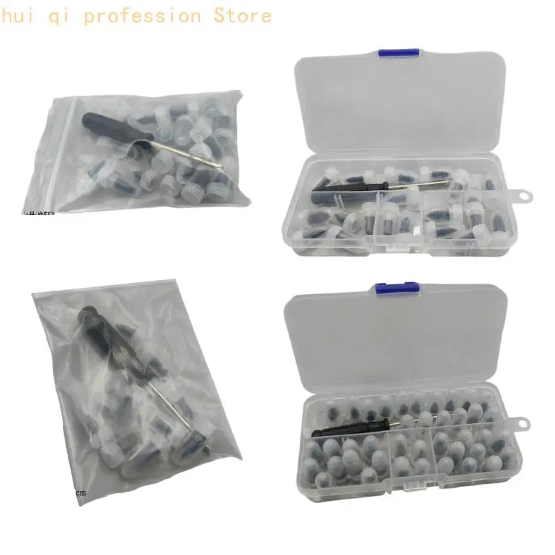 6pc Heavy Duty Rubber Tire Plugs for Car Motorcycle Emergency Roadside Fixing H8WE Quake