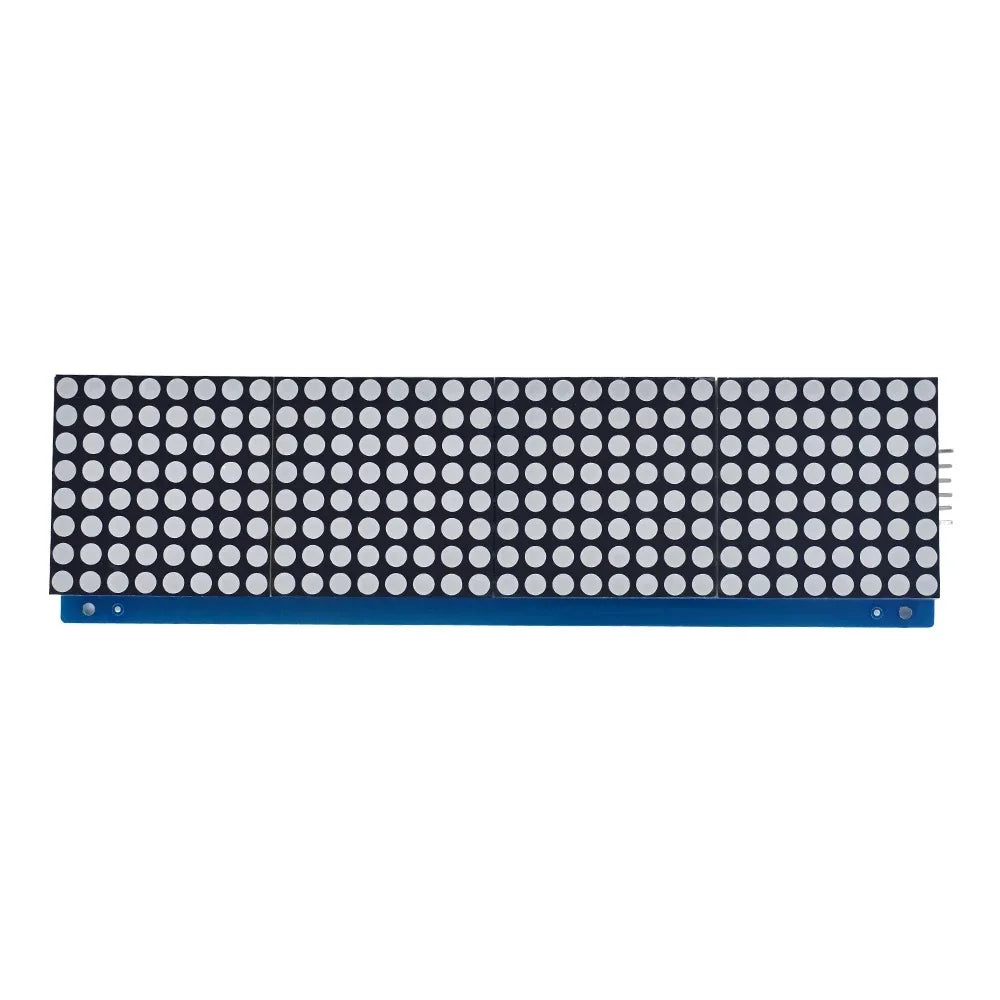Module HT1632 Dot Matrix Driver with MCU Lattice-Breakout Board LED 8X32 Red Dot-matrix Screen 2.4V-5.5V for MCU Control Quake