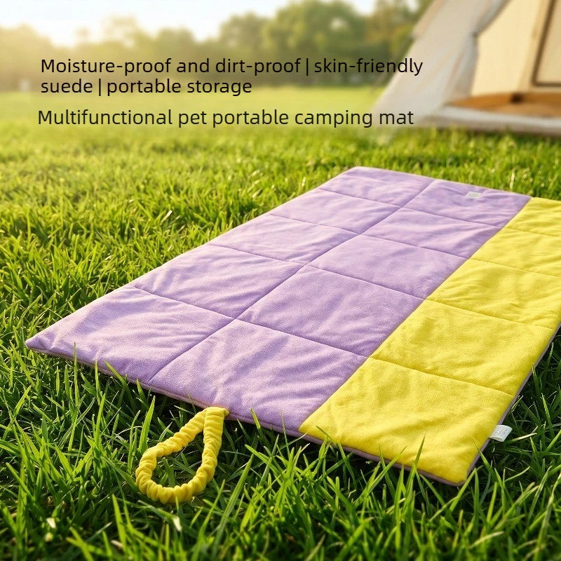 Pet Car Seat Mat Dog Bed Waterproof Stain Proof Moisture Resistant Four Season Use Backseat Outdoor Pet Cushion Quake