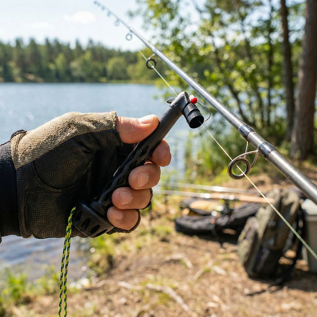 Magnetic Rigging Tool Make Fly Tying Simpler Multifunctional Fishing Line Threader Works With Most Hooks Tippets And Fly Styles Quake