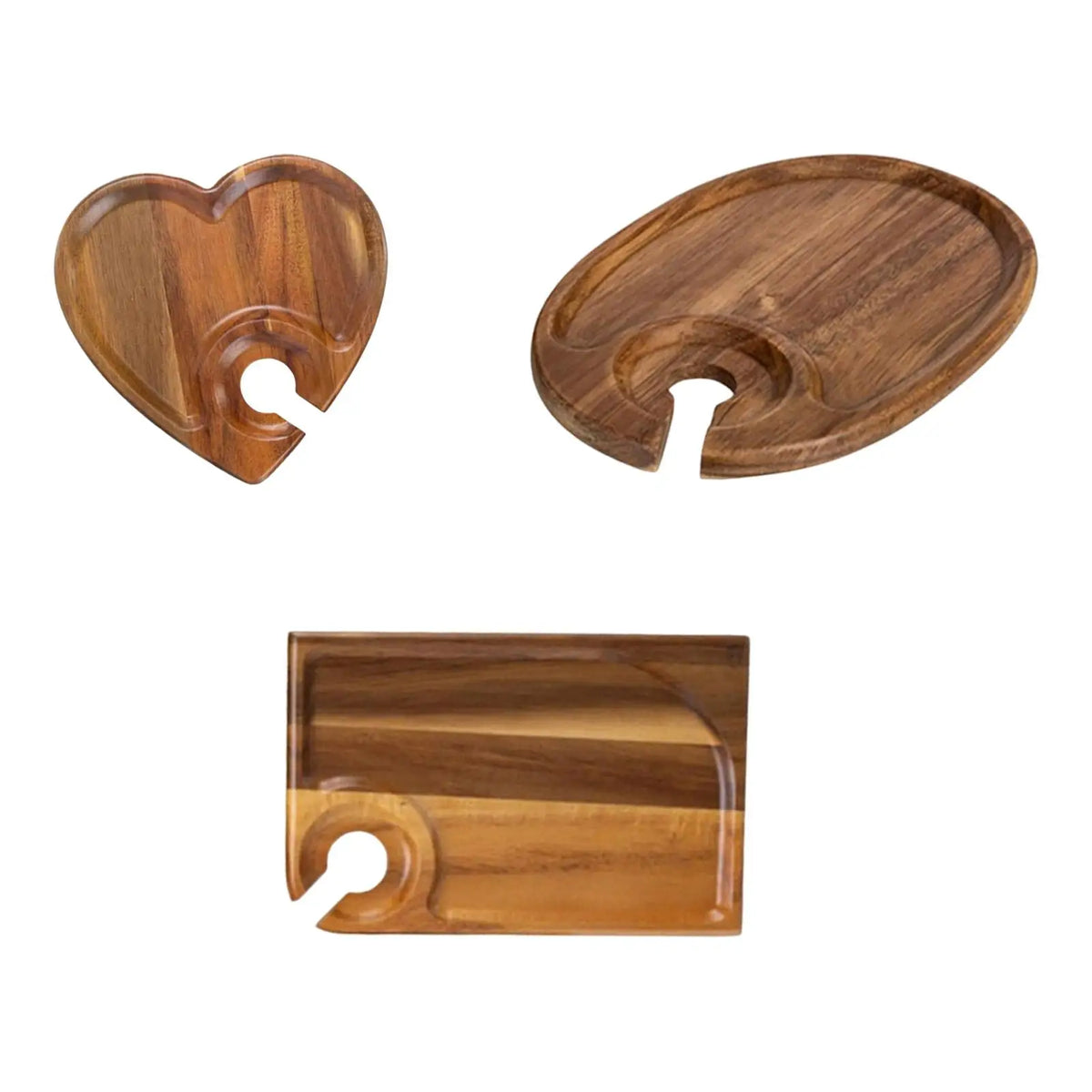 Appetizer Plate with Drinks Holder Lightweight Cupcake Board Snack Tray for Wedding Home Catering Vegetables Quake