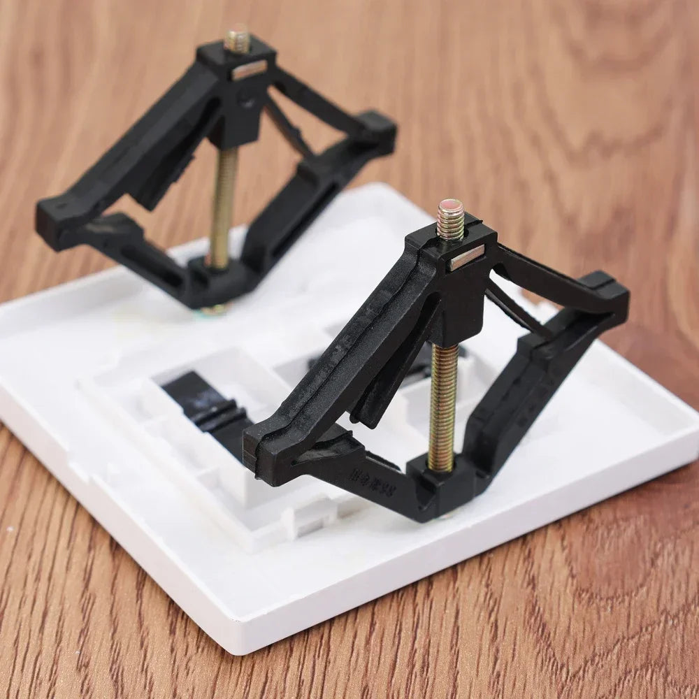 30/1PCS Switch Cassette Repairer 86 Type Old Switch Socket Dark Box Replacement Fixed Support Rod Home Repair Tools Accessories Quake