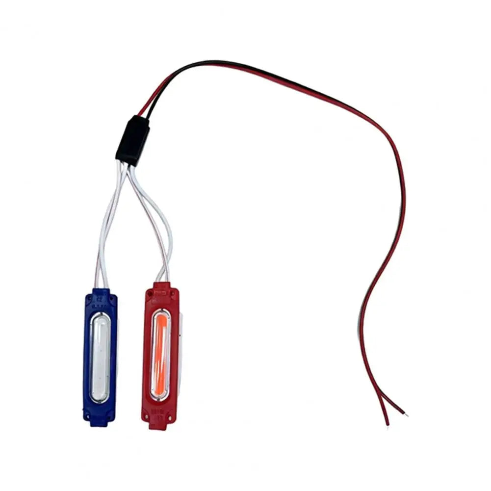 Storefront LED Lights Outdoor Module Light High-Brightness COB LED Lights with Self-Adhesive Tape Easy Installation Waterproof W Quake Blue Red A