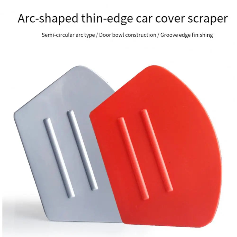 Soft Squeegee Tool for Car Wrap Semi-Circle Edge Tucking Tool for Vinyl Wrap Installation Paint Protection Film Applicator Quake