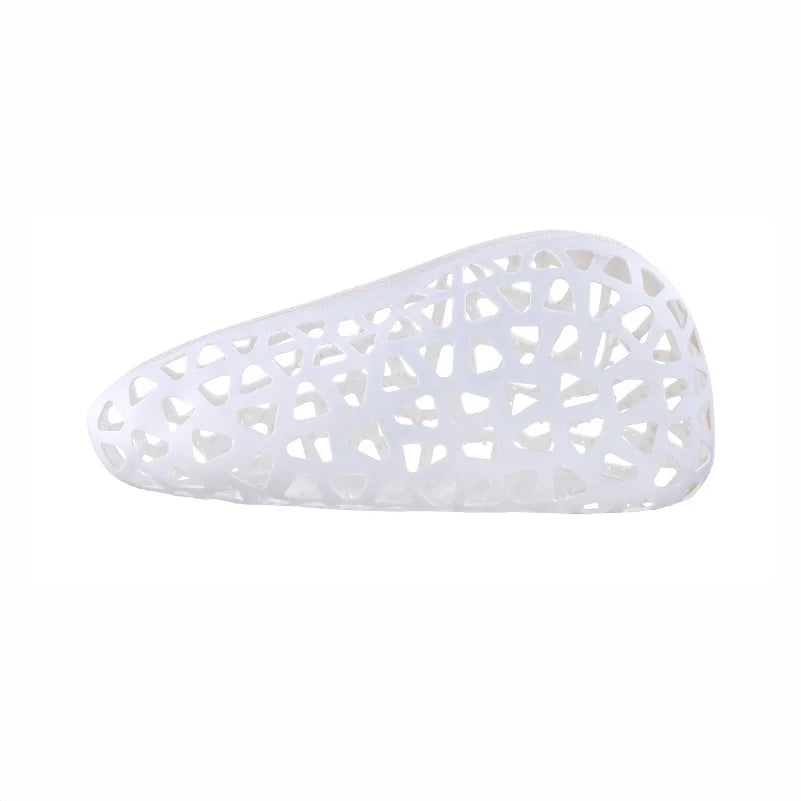 Silicone Wash Shoes Bag Washing Machine Shoes Washing & Drying Bag Anti-deformation Laundry Bag For Shoes Cleaning Protector Quake White
