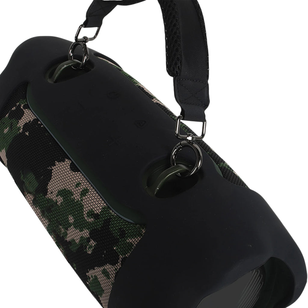 Mesh Handle Strap Silicone Case for Xtreme 5 Speaker Full Wrap Anti-scratch Outdoor Protective Cover Quake