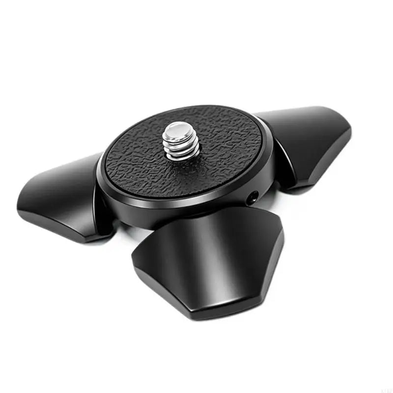 Phone Stand Tripod with Foldable Support Legs and 1/4inch Threaded Mount, Metal Body for Desk Video and Travel Use K1KF Quake
