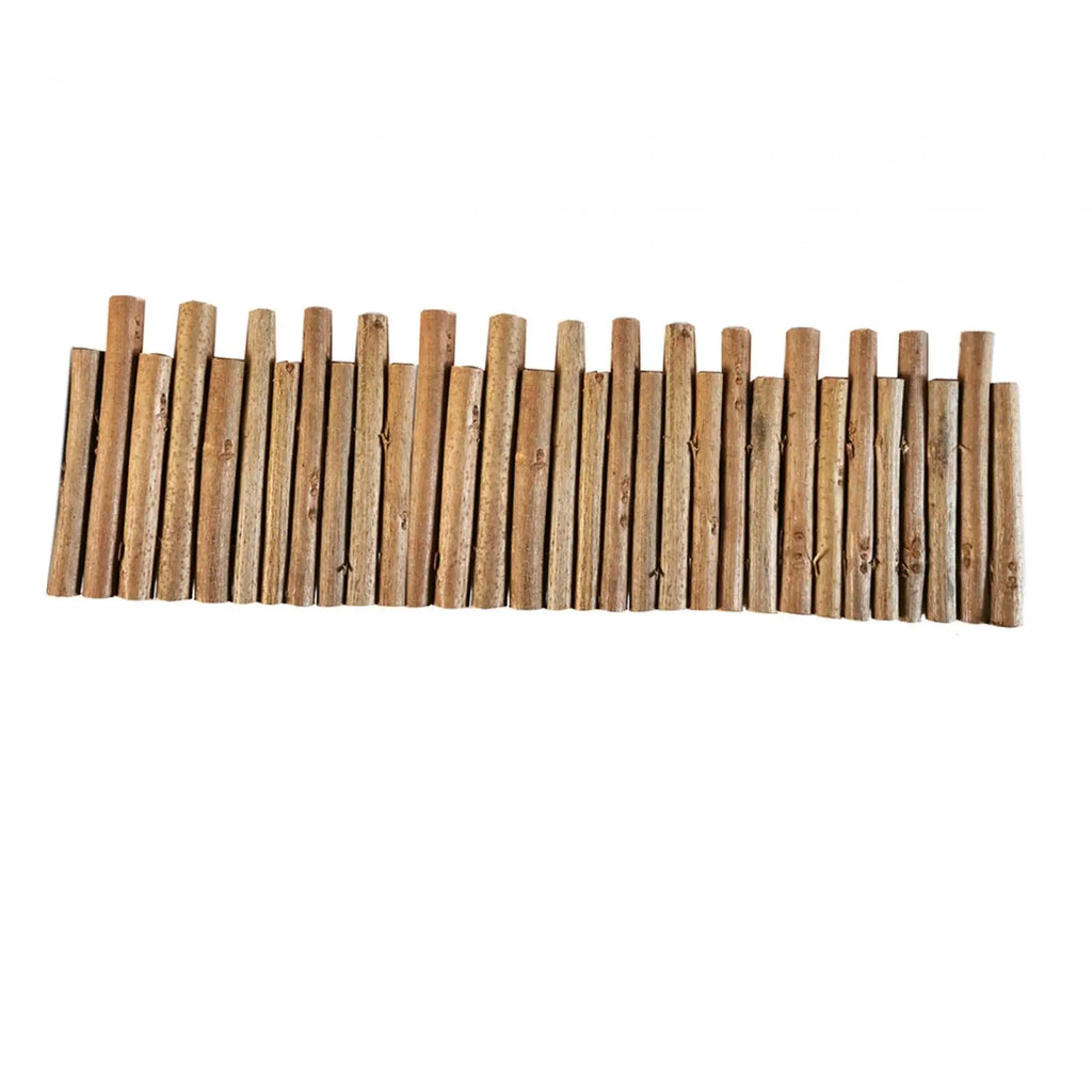 Hamster Wooden Fence Hideout Door Fence Flexible Small Animals Chew Toys Hamster Quake 50cm