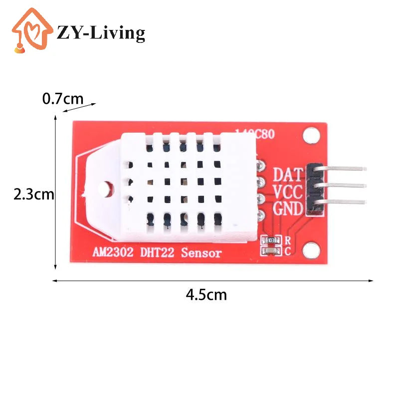 1Pcs High Precision AM2302 DHT22 Sensor Module Digital Temperature Humidity Sensor For Arduino Quake
