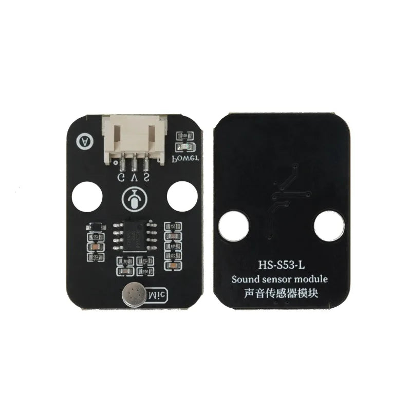 High -sensitivity sound sensor module, analog output- compatible with Arduino microbit Lego jack Quake
