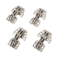 4pcs Spring Cabinet Hinges for For Rvs Homes Cabinets Easy Install No Pre Drilling 90 Degree Opening Hydraulic Dampers Quake A