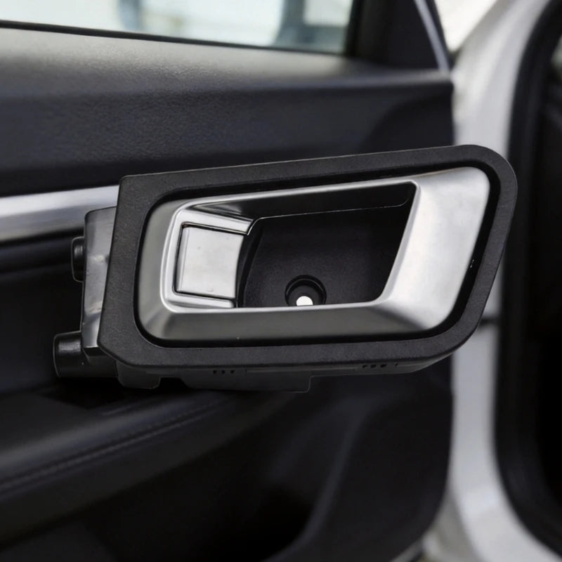 Black and Silver Interior Door Pull Handle for BAIC New Energy EC3, Cabin Repair Part for Interior Door Service H8WE Quake