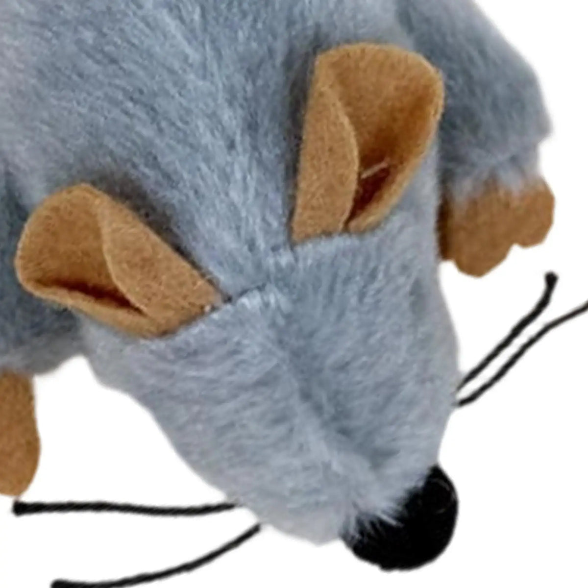 Cat Toy Plush Mouse Compact Realistic Play Game with Built-In Sound Plush Cat Toys for Daily Ground Home Indoor Outdoor Birthday Quake