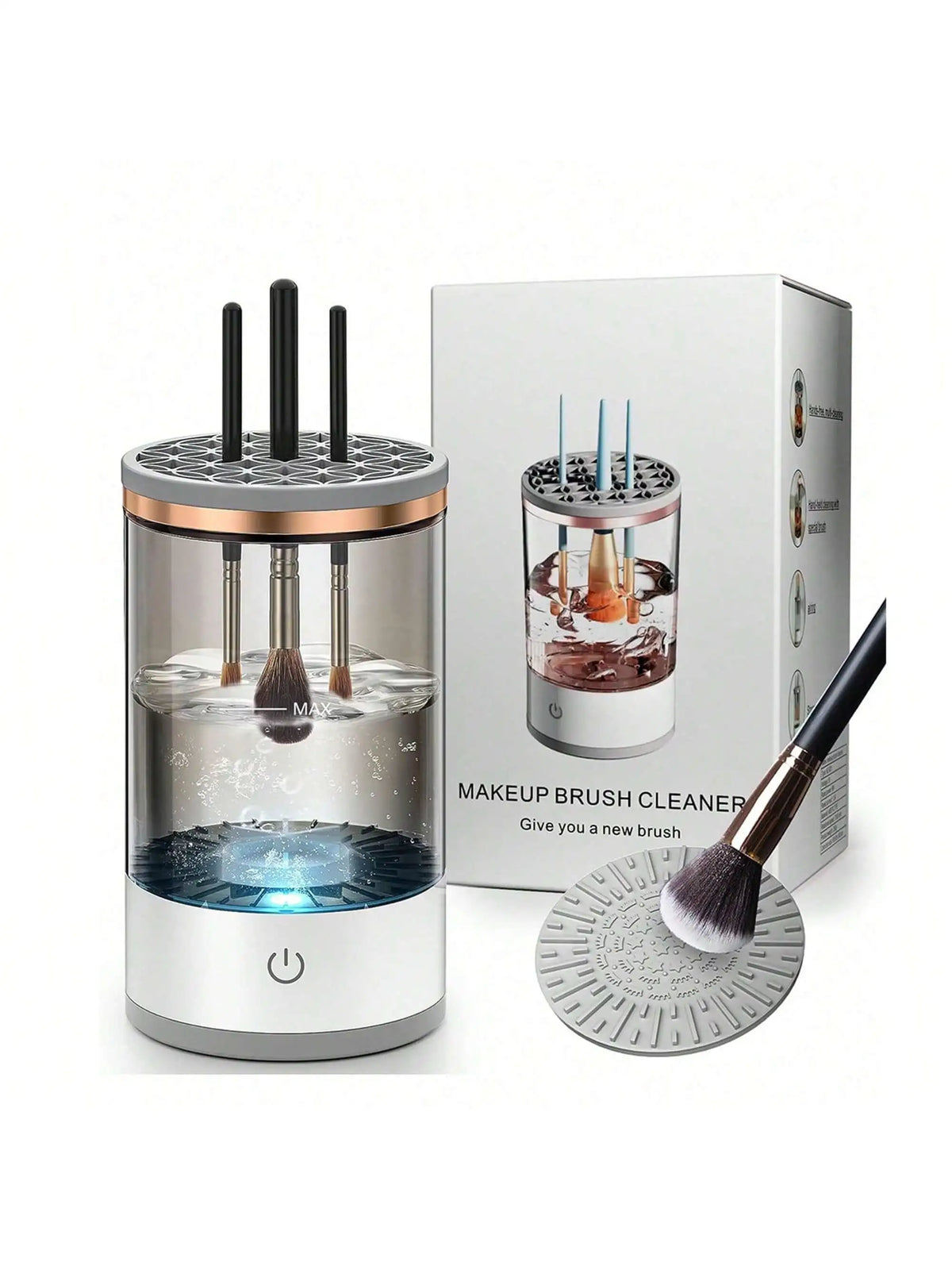 Electric Makeup Brush Cleaner Machine Quake