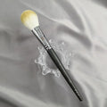 Professional #105 Natural Goat Hair Protein Hair Oblate Bristle Cheek Blusher Brush Hightlitghter Powder Makeup Brushes Quake Default Title