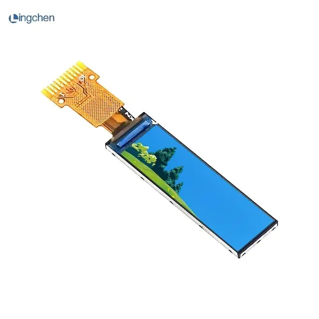 1pcs 0.99 inch TFT HD LCD screen resolution 40X160 IPS full-view GC9D01 driver Quake 0.99LCD