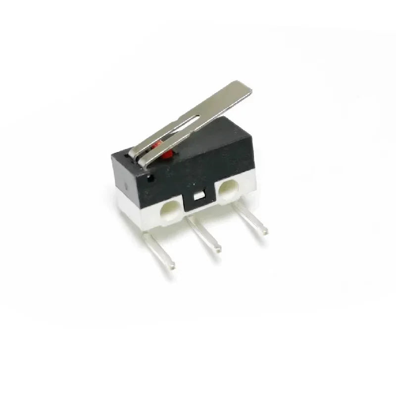 20/100/1000Pcs Micro Limit Switch Momentary Push Button Switch 1A 125V 3Pins SPDT Mouse Switch Quake