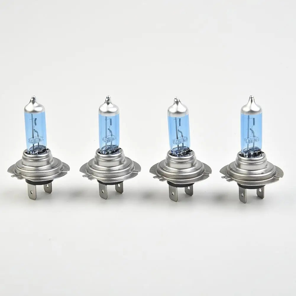 4x H7 Car Lamps 12V 100W 6000K Xenon Hid White Effect Look Headlight Lamp Light Bulbs On Cars Lamps For Front Lights Quake
