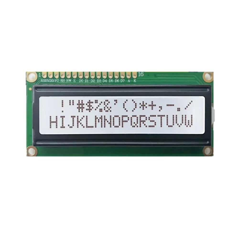 LCD1602 Module 16x2 Character Blue Screen LCD Display PCF8574T PCF8574 1602 LCD with IIC I2C Interface 5V Quake