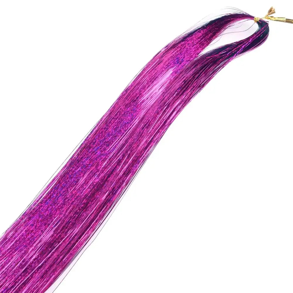 120cm Long Straight Wig Hair In Extensions Synthetic Clip In Hair Extensions for Women Halloween Christmas Party Cosplay Quake G