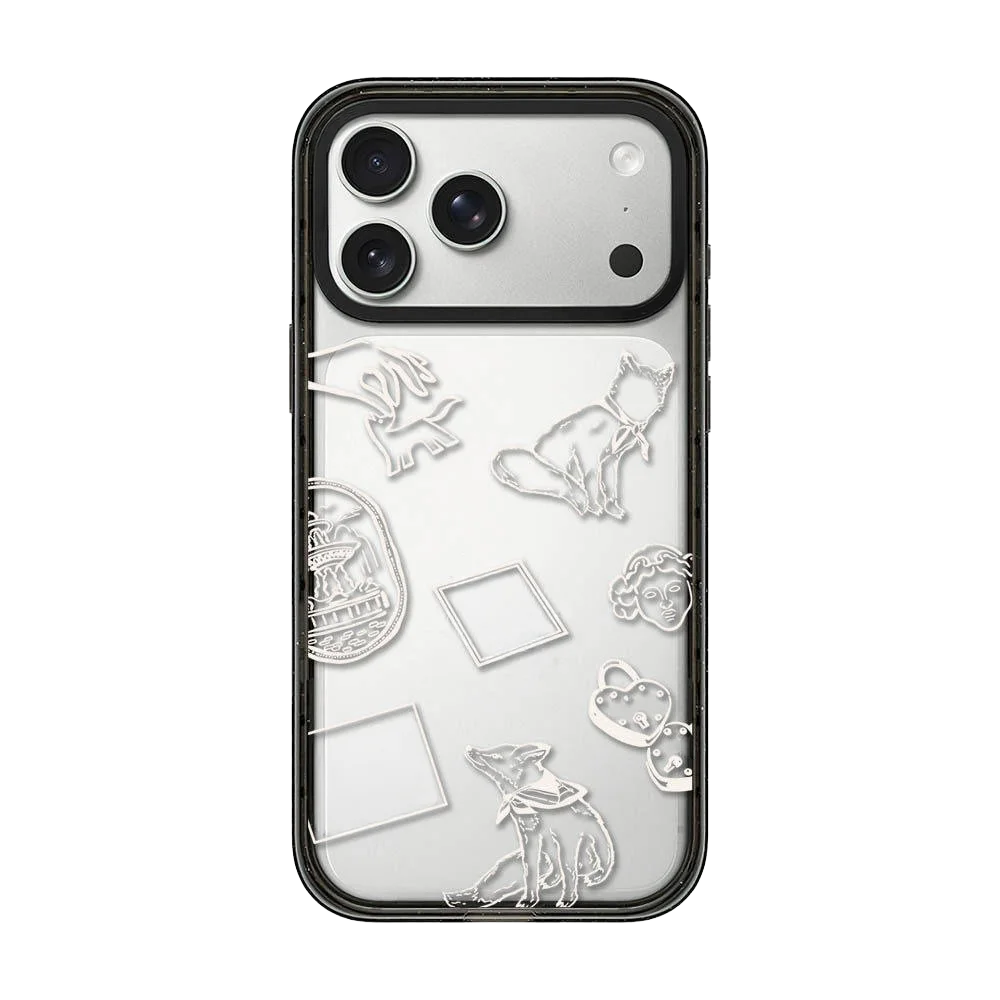 6082817 Impact Black Border Magnetic Case: Compatible with IPhone 18 17 16 15 14 13 Pro Max 18Pro Quake