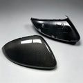 Direct Clip-On Replacement Real Carbon Fiber Side Mirror Cover Caps For VW Golf 7 MK7 MK7.5 GTI R 2013-2020 2PCS Quake Default Title