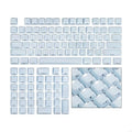 OEM Profile Keycap with Side Print, 113 Keycaps for Mechanical Keyboard Lighting, Daily Typing, and Layout Coverage K1KF Quake Blue CN