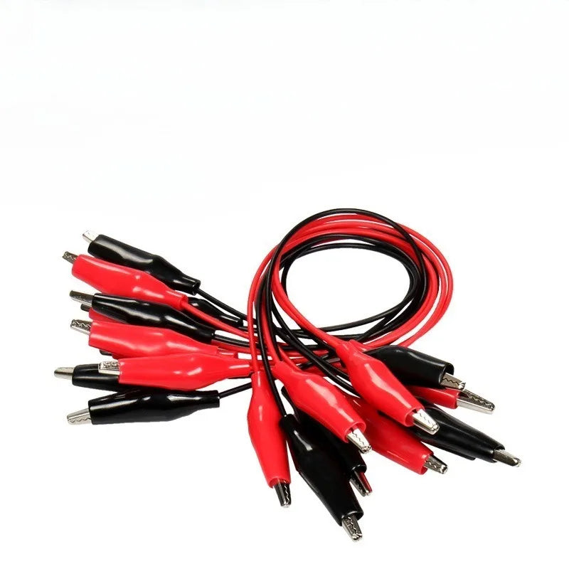 22AWG Probe Test Jumper Wire Alligator Clip Banana Plug Male Female Cable For Lab Power Supply Circuit Experiment Connection Quake