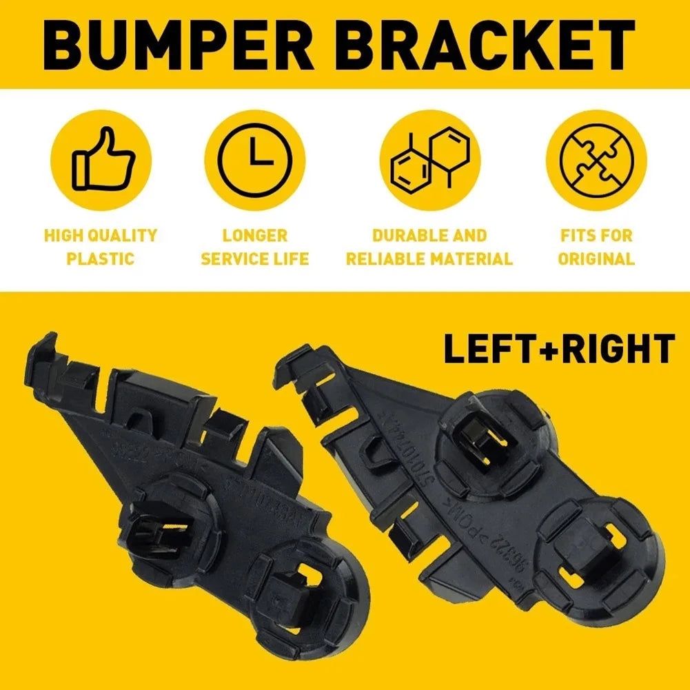 2x For CHRYSLER 300 2011-2020 Car Bumper Mounting Brackets (one Pair, Left And Right): 57010745AF, 57010744AE Accessories Quake