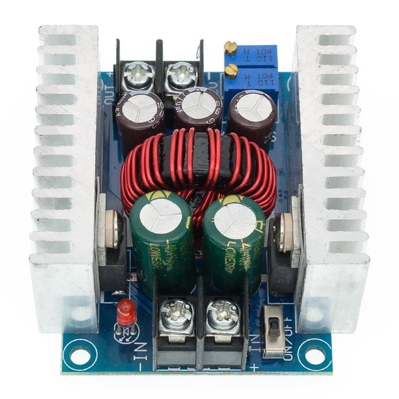 300W 20A DC-DC Buck Converter Step Down Module Constant Current LED Driver Power Step Down Voltage Module Electrolytic Capacitor Quake