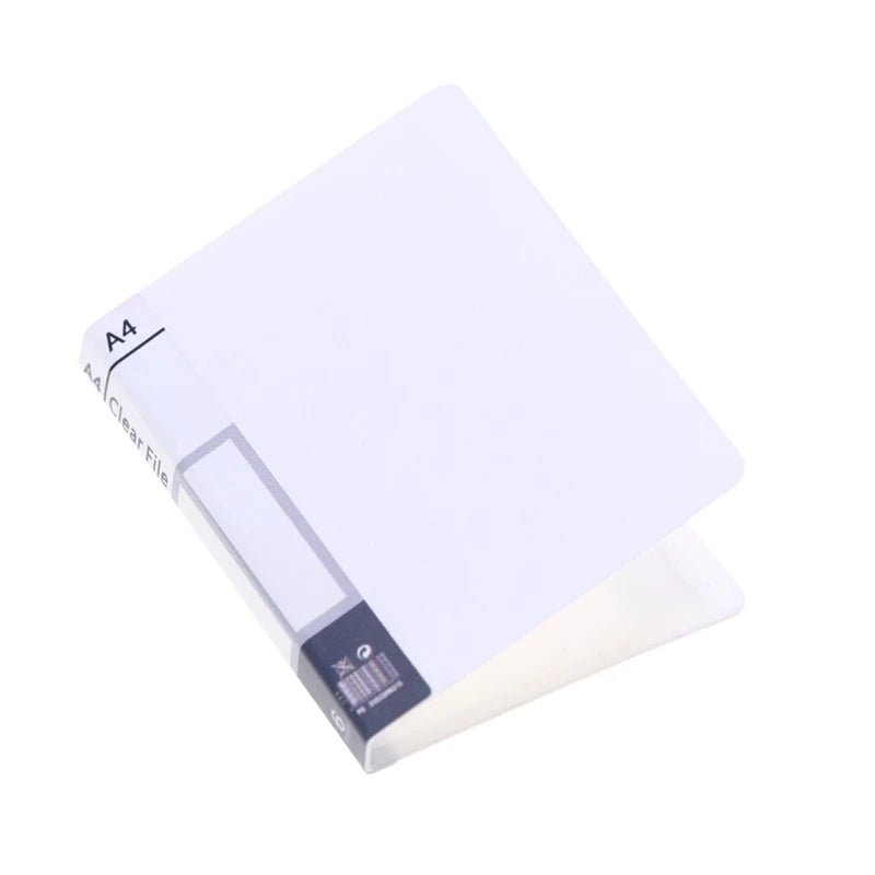 1Pcs Miniature Dollhouse File Book Folder Binder - Home Model Decor Toy Doll House Accessories 1:12 Scale Simulation Furniture Quake White