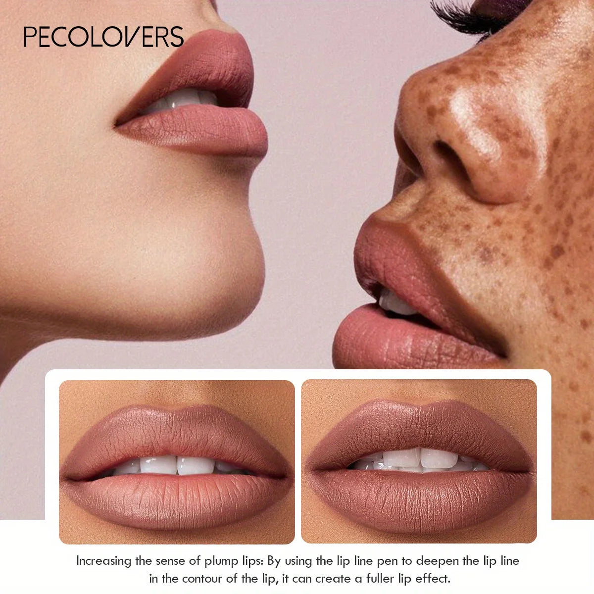 Lip Liner Waterproof, Sweatproof, Matte Multi-Color Correcting Lipstick Pencil Lip Makeup Cosmetics Mother's Day Gifts Quake